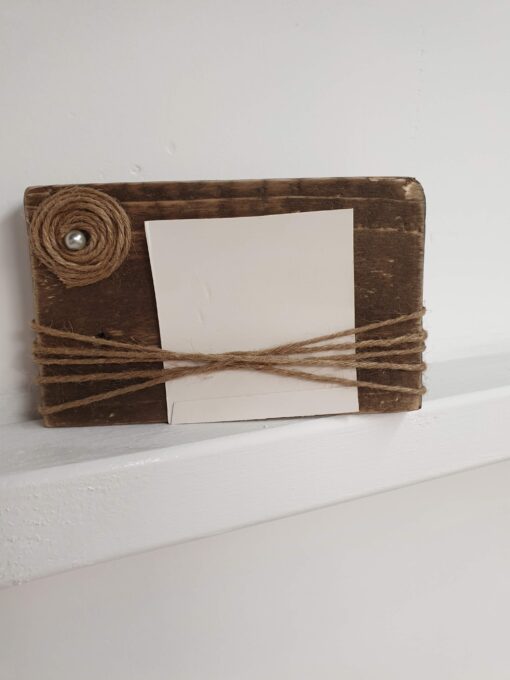 Rustic Photo Holder