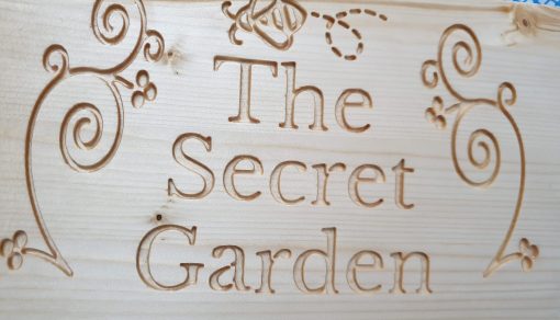 Engraved Garden Plaque