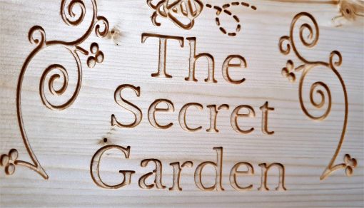 Engraved Garden Plaque